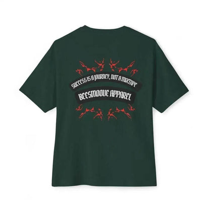 Beesmoove Success is a journey, not a mixtape Oversized Boxy Tee - Beesmoove 