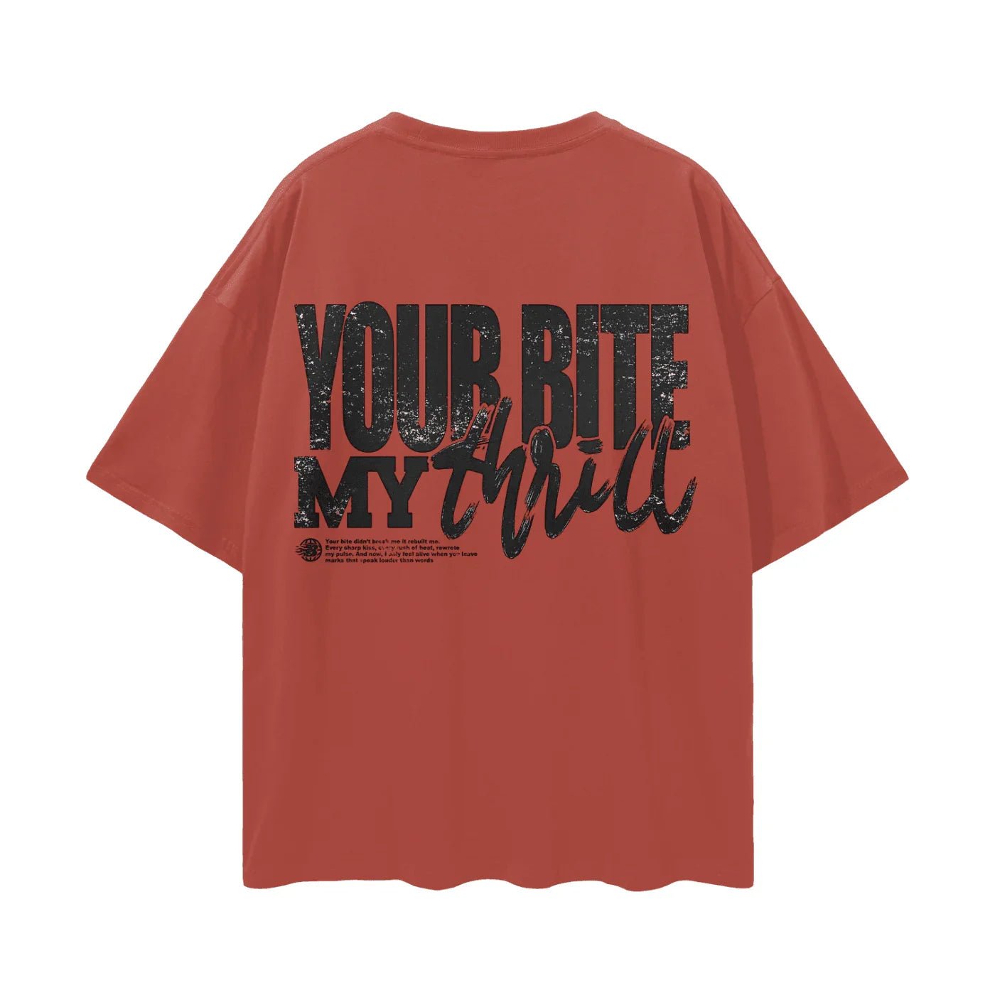 BEESMOOVE Sugar Tongue Oversize Deep Drop Shoulder Tee - Beesmoove