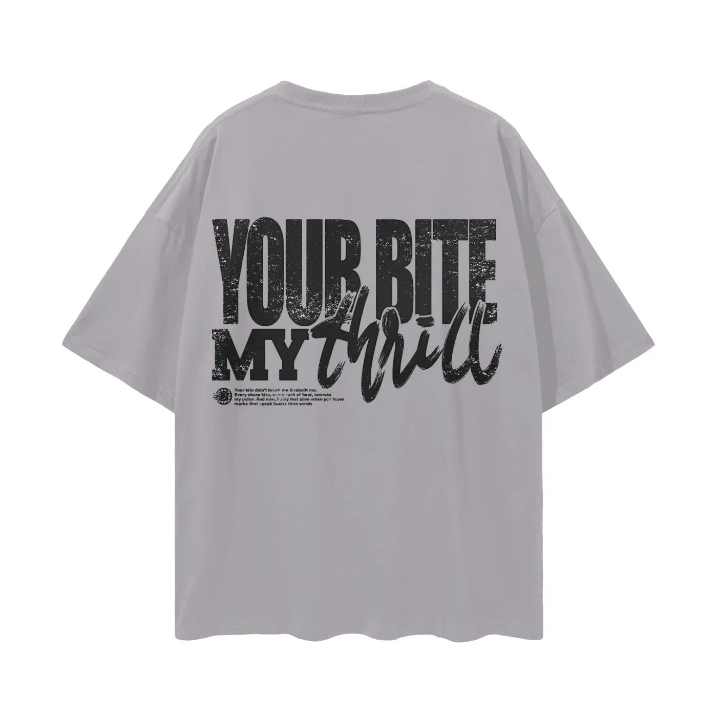 BEESMOOVE Sugar Tongue Oversize Deep Drop Shoulder Tee - Beesmoove