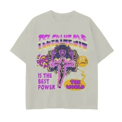 Beesmoove Telekinesis Power Tee Drop Shoulder T-Shirt - Beesmoove 