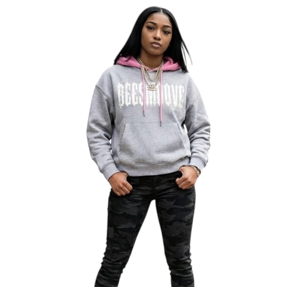 BEESMOOVE The Rose Core Hoodie Drawstring Hoodie - Beesmoove