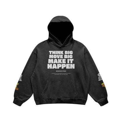 Beesmoove Think Big Move Big Make It Happen Oversized Retro - Beesmoove 