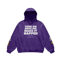 Beesmoove Think Big Move Big Make It Happen Oversized Retro - Beesmoove 