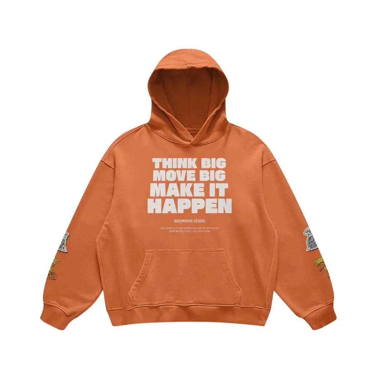 Beesmoove Think Big Move Big Make It Happen Oversized Retro - Beesmoove