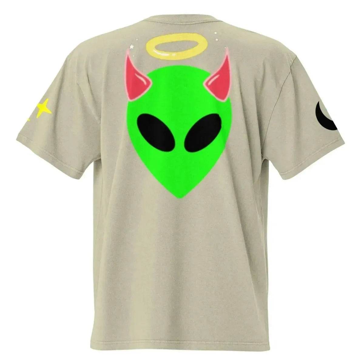 Beesmoove this ain’t us Oversized faded t-shirt - Beesmoove 