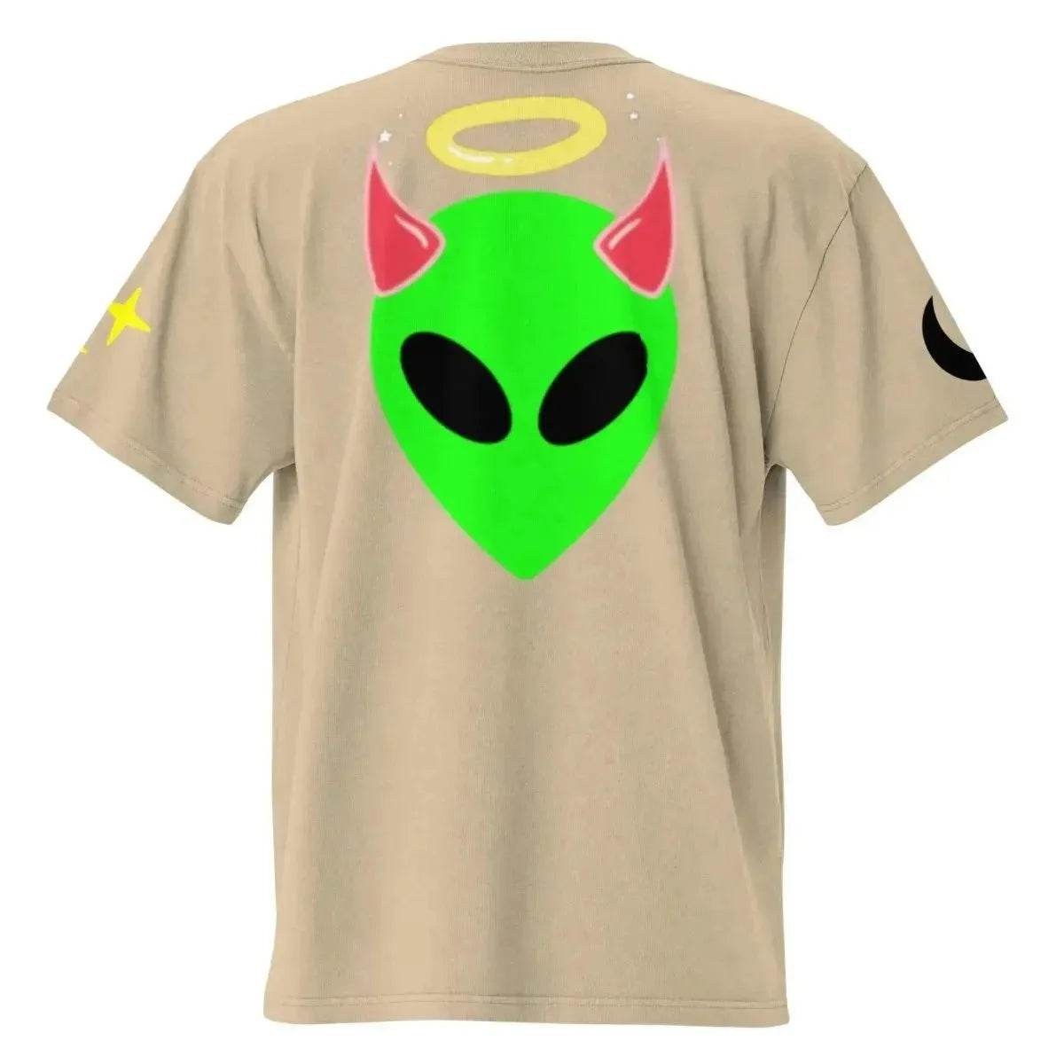 Beesmoove this ain’t us Oversized faded t-shirt - Beesmoove 