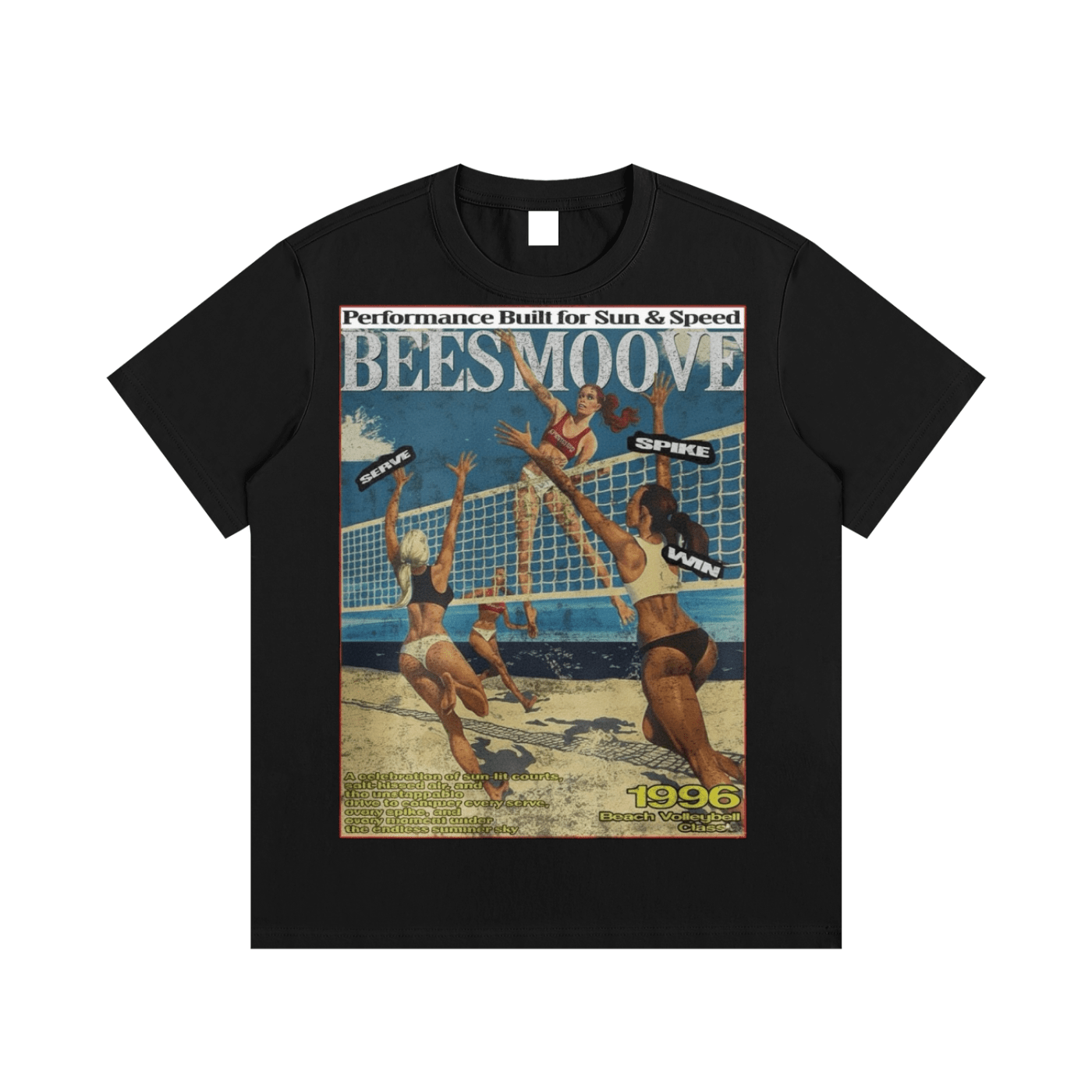BEESMOOVE (throwback) Beach Classic ‘96 Tee - Beesmoove