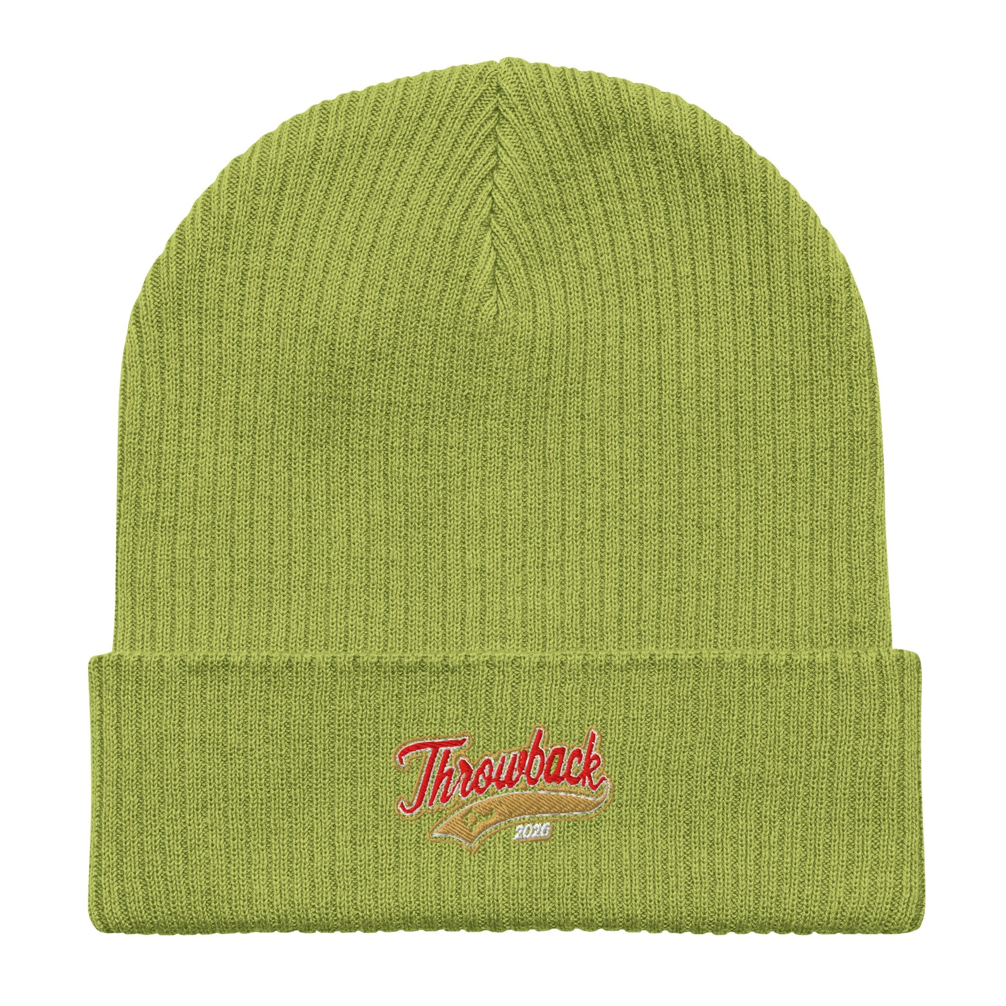 BEESMOOVE Throwback Frequency 2026 ribbed beanie - Beesmoove