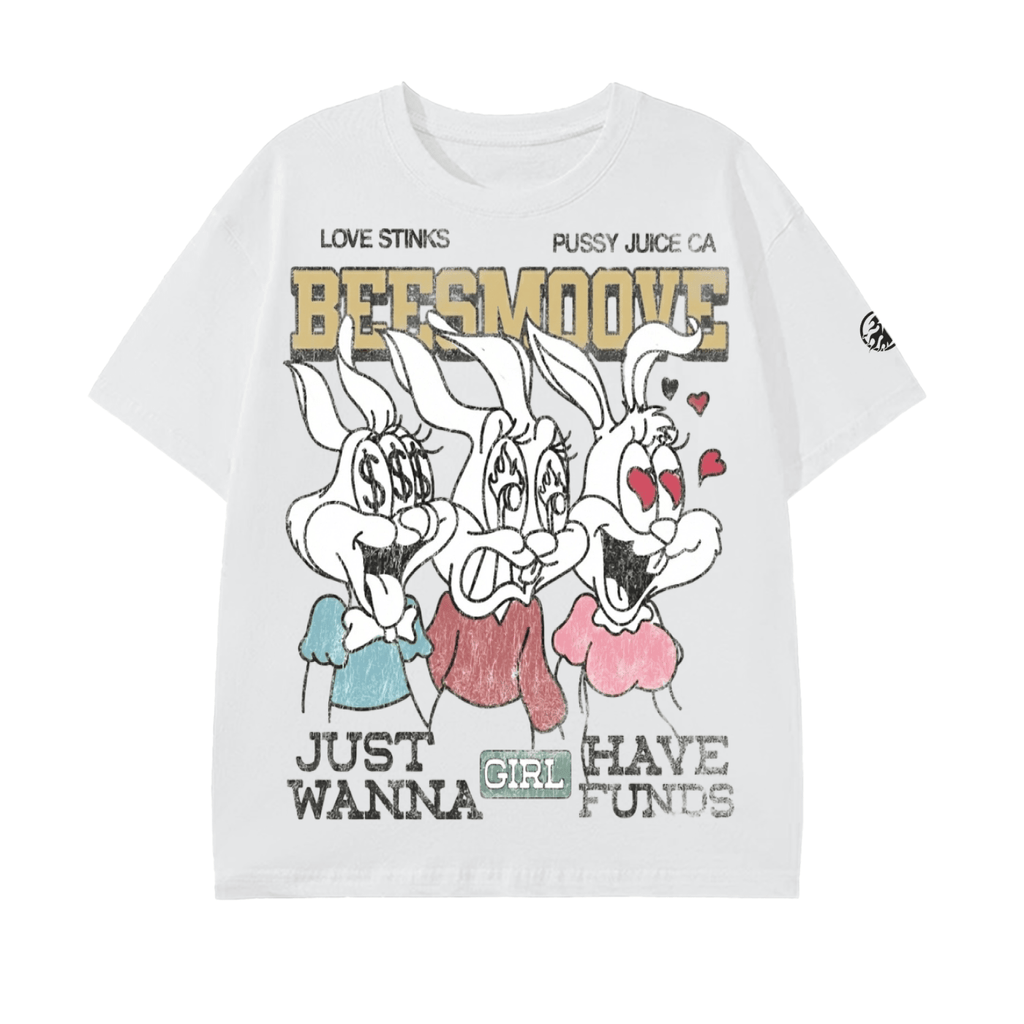 BEESMOOVE (throwback) Girls Just Wanna Have Funds” Tee - Beesmoove