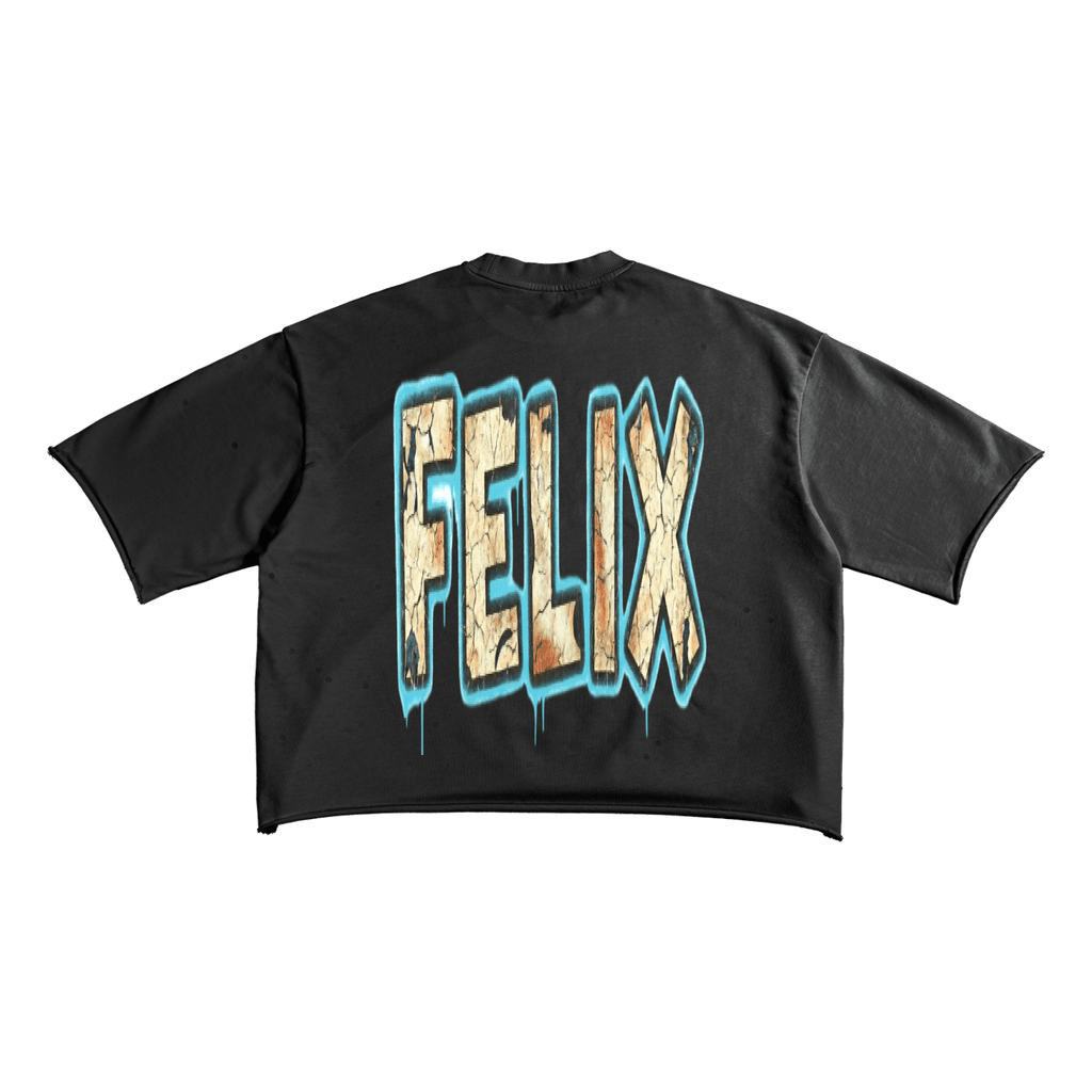 BEESMOOVE (throwback)FELIX Raw Edge T-Shirt - Beesmoove