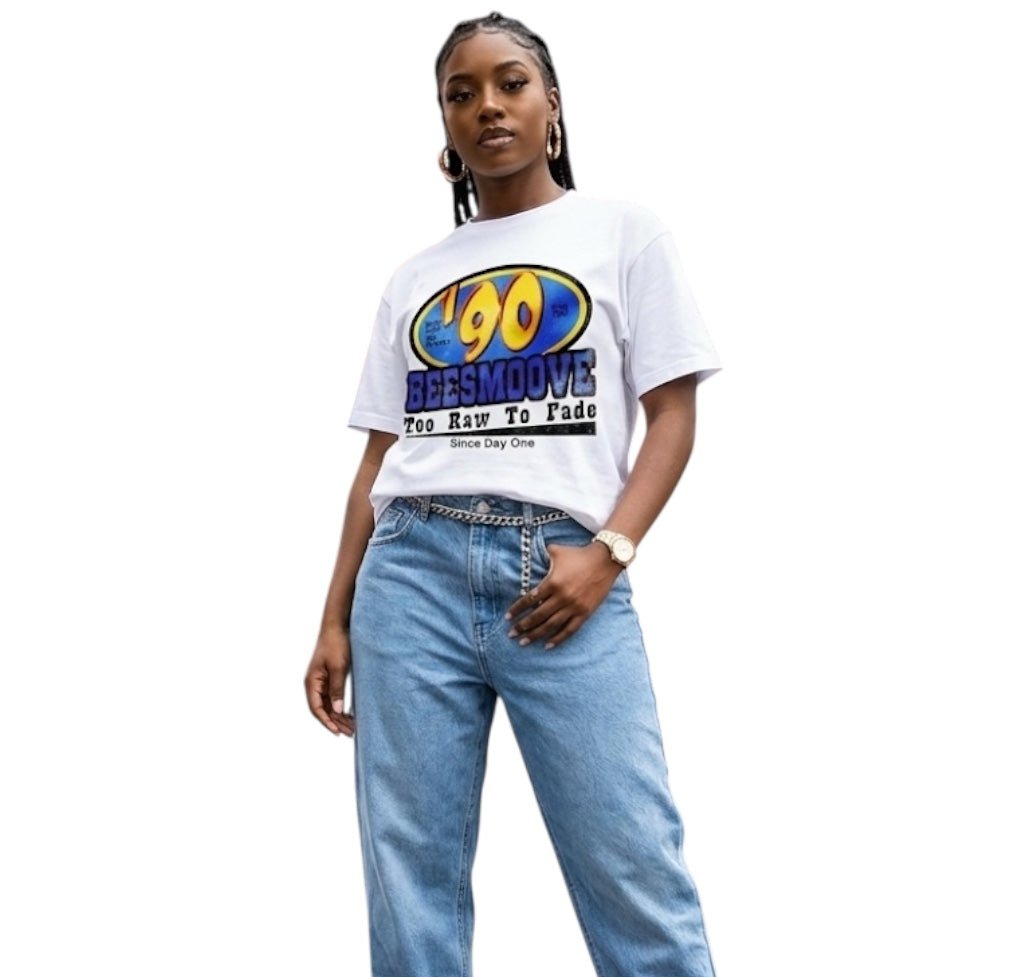 BEESMOOVE (throwback)Too Raw To Fade Tee - Beesmoove