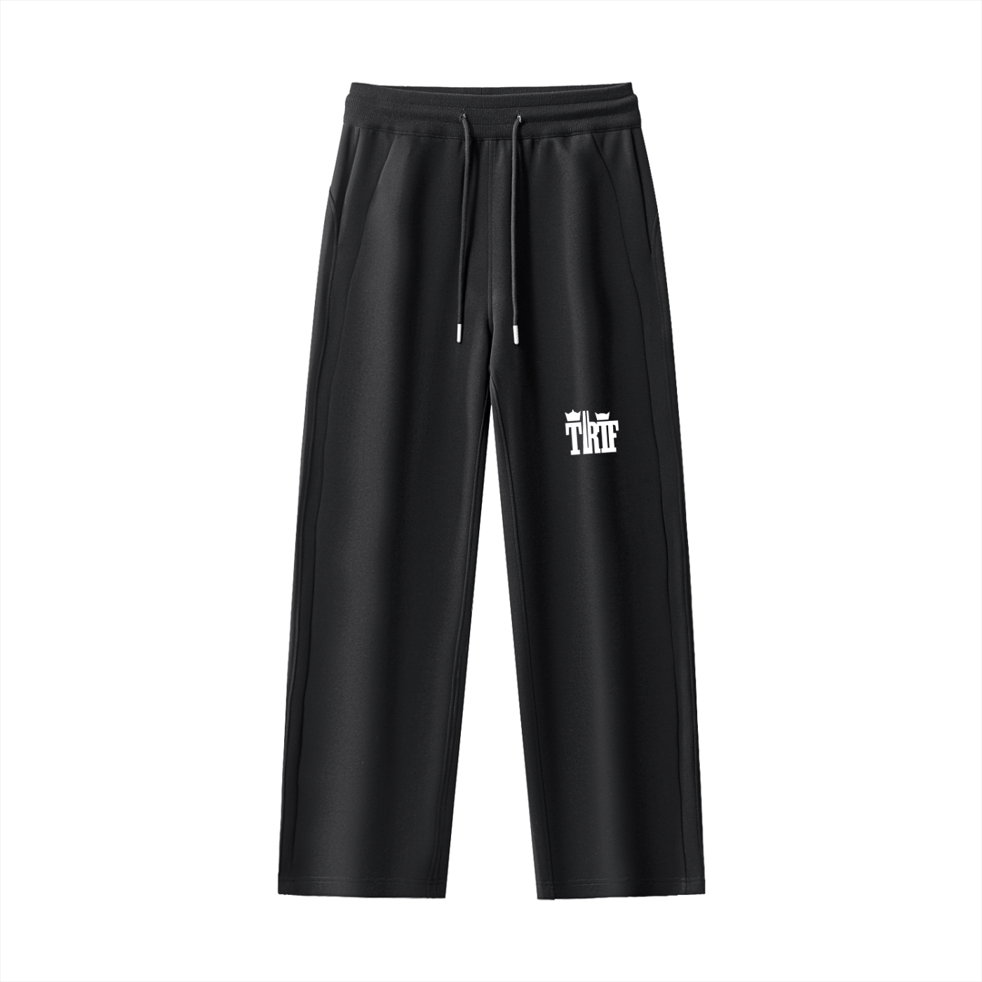 BEESMOOVE T.R.T.F Essential Drawstring Straight - Leg Sweatpants - Beesmoove
