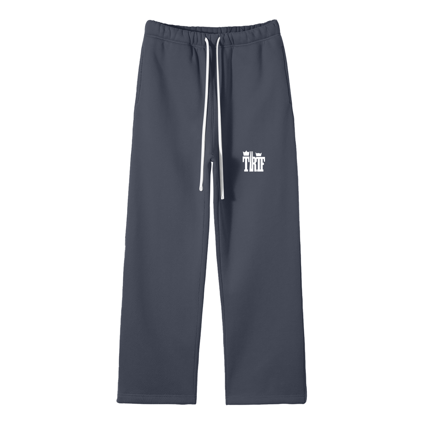 BEESMOOVE T.R.T.F Solid Color Fleece Straight Leg Pants - Beesmoove