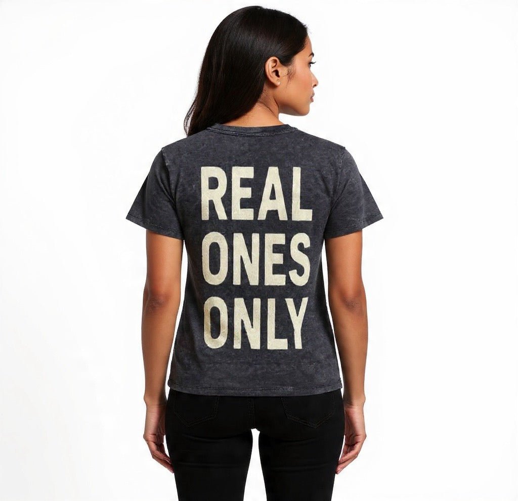 BEESMOOVE T.R.T.F Vintage Wash Drop Shoulder T-shirt - Beesmoove