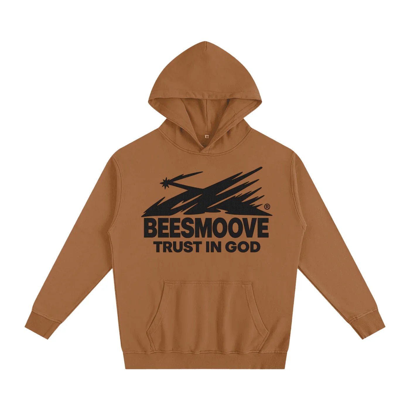 BEESMOOVE Trust In God Oversized Hoodie - Beesmoove