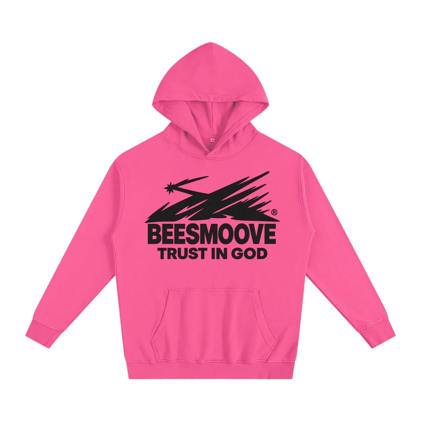 BEESMOOVE Trust In God Oversized Hoodie - Beesmoove