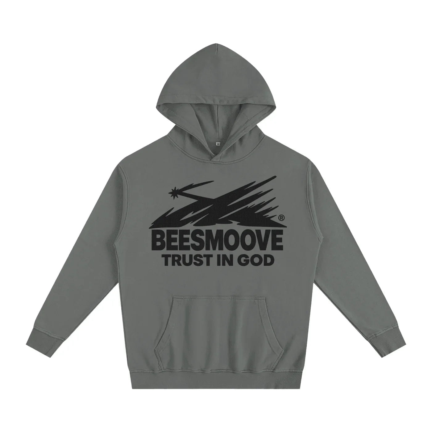 BEESMOOVE Trust In God Oversized Hoodie - Beesmoove