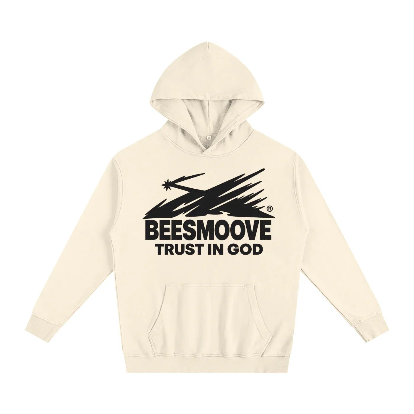 BEESMOOVE Trust In God Oversized Hoodie - Beesmoove