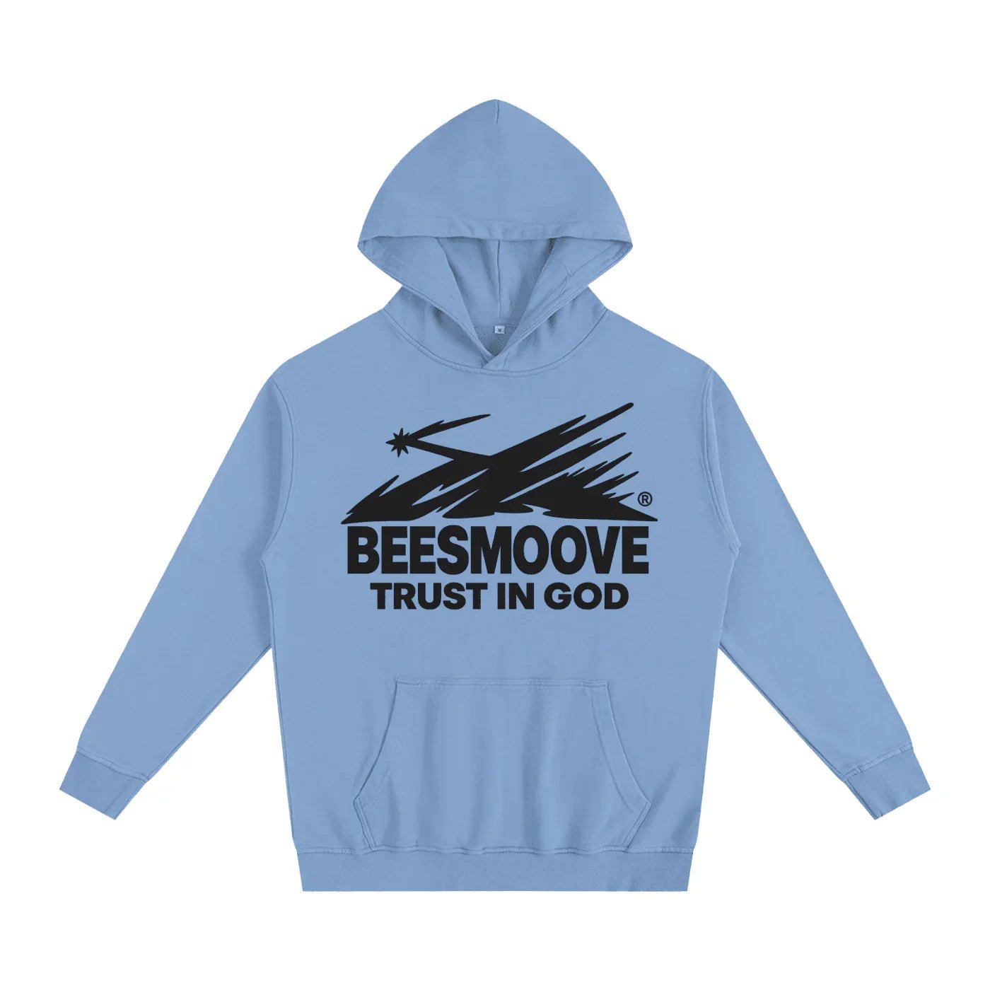 BEESMOOVE Trust In God Oversized Hoodie - Beesmoove