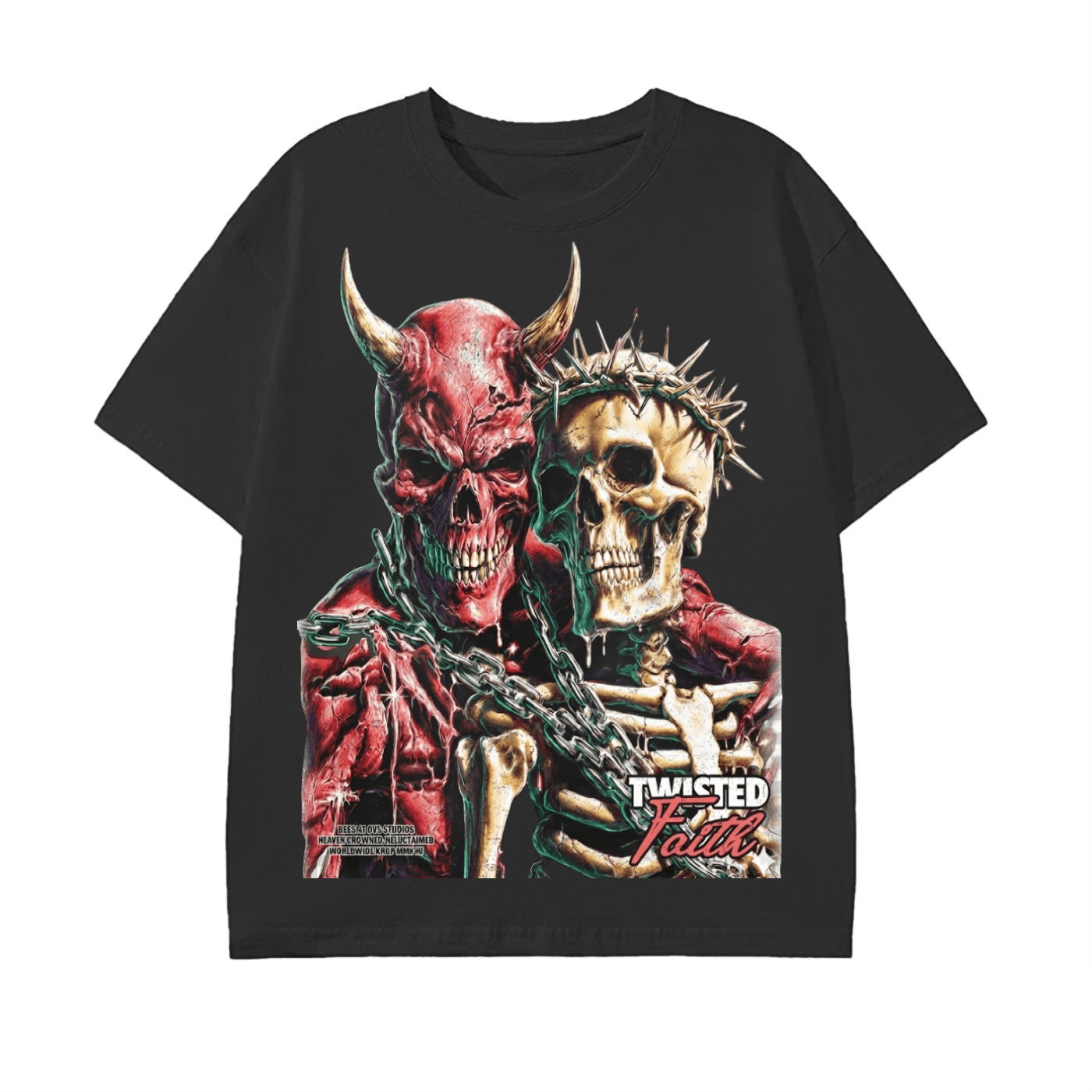 BEESMOOVE Twisted Faith T-Shirt - Beesmoove