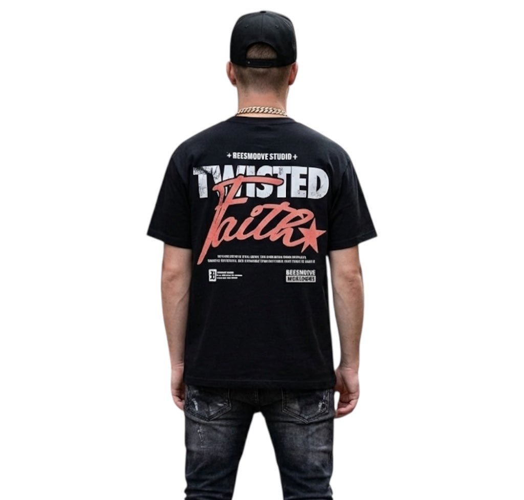 BEESMOOVE Twisted Faith T-Shirt - Beesmoove