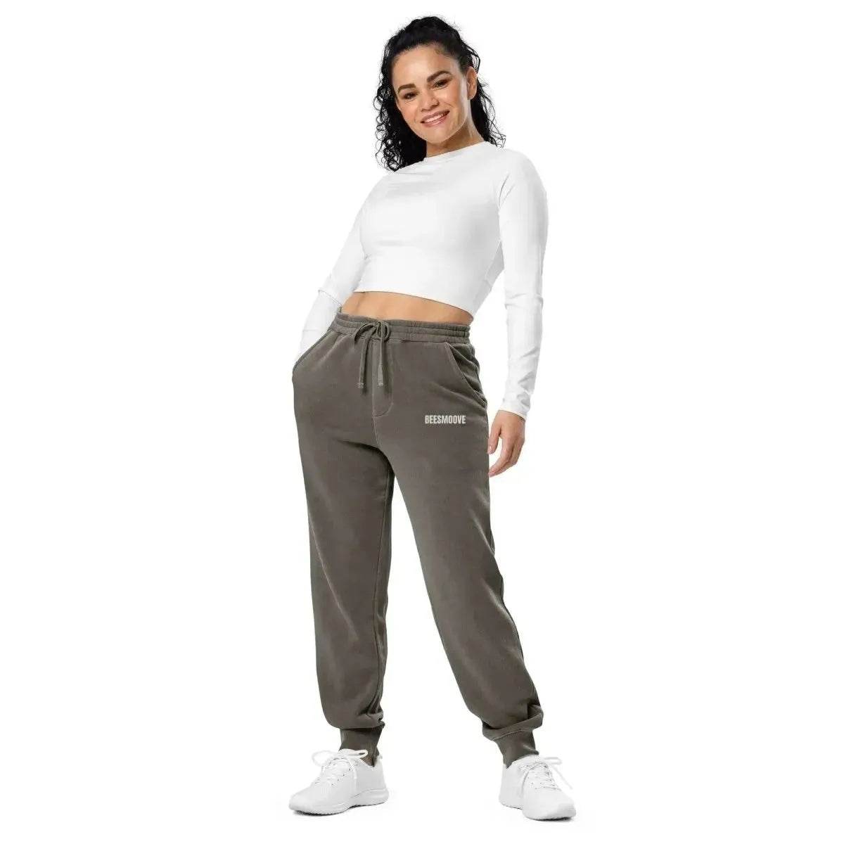 Beesmoove Unisex pigment-dyed sweatpants - Beesmoove 
