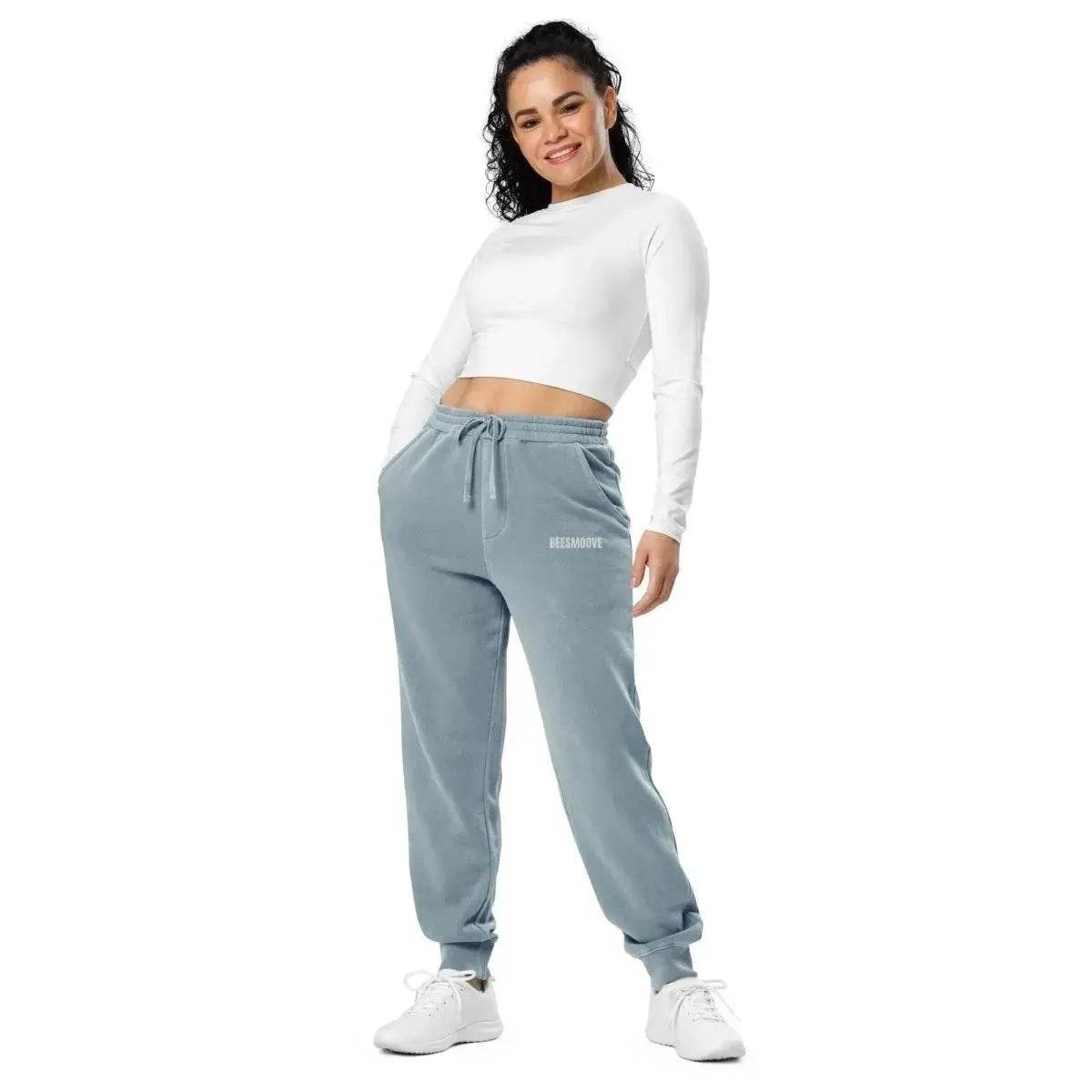 Beesmoove Unisex pigment-dyed sweatpants - Beesmoove 
