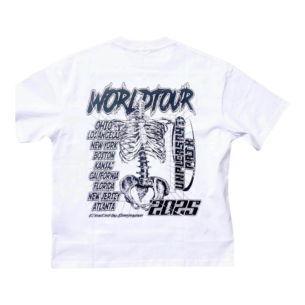 Beesmoove Unpleasant Odyssey Oversize Deep Drop Shoulder Tee - Beesmoove