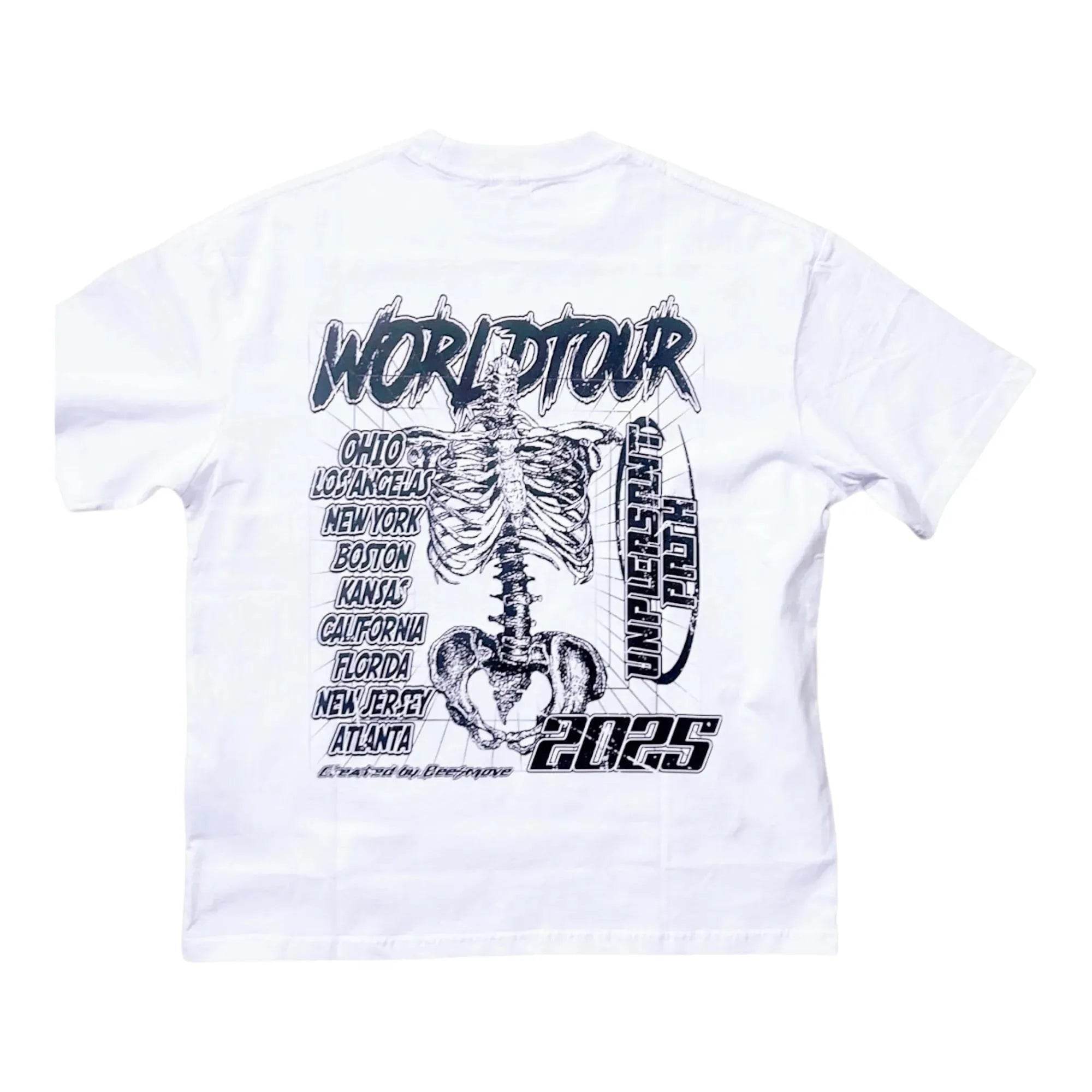 Beesmoove Unpleasant Odyssey Oversize Deep Drop Shoulder Tee - Beesmoove