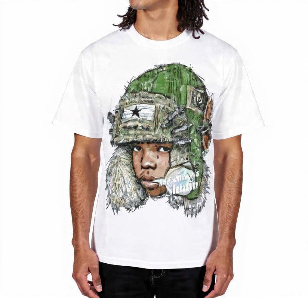 BEESMOOVE War Ready Vintage Washed Boxy T-Shirt - Beesmoove