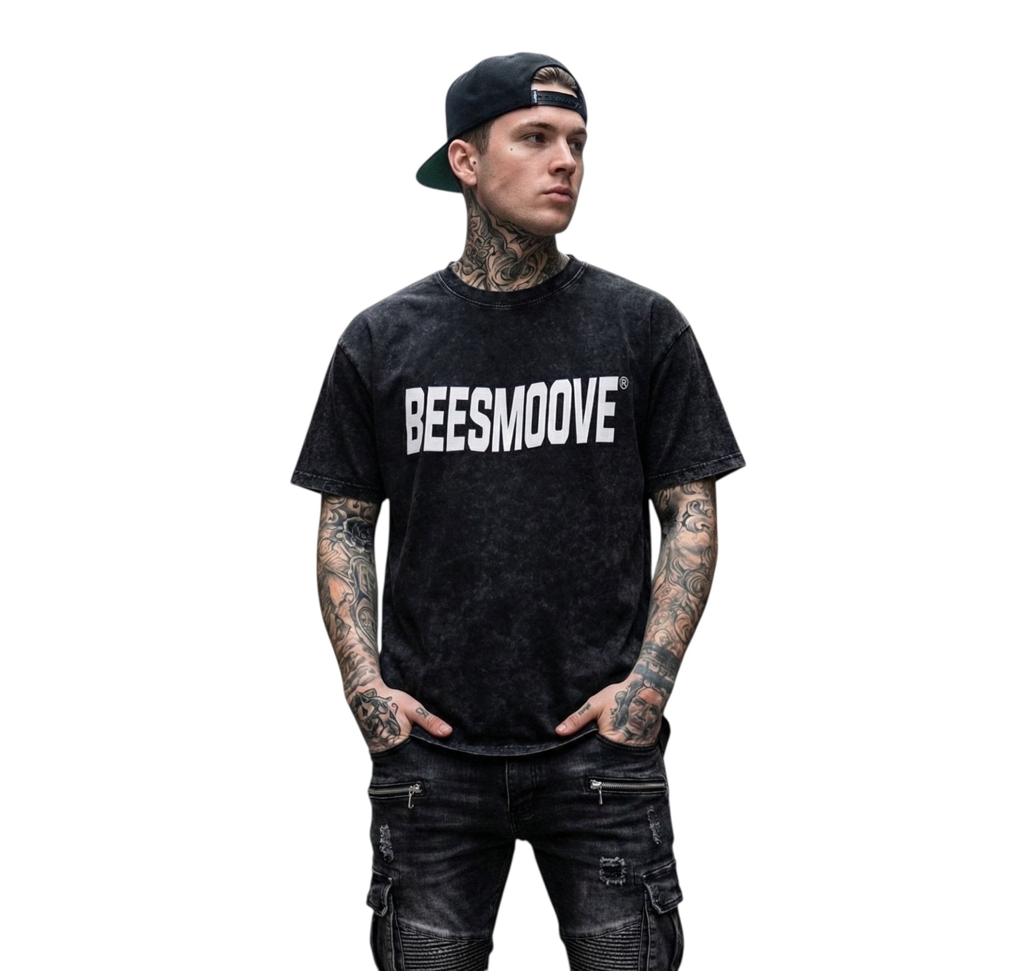 BEESMOOVE® Washed Oversized Cotton T-Shirt - Beesmoove