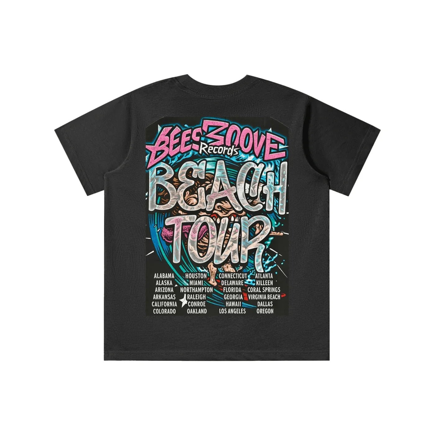 BEESMOOVE WAVE CRASH TOUR Kids' T-shirt - Beesmoove