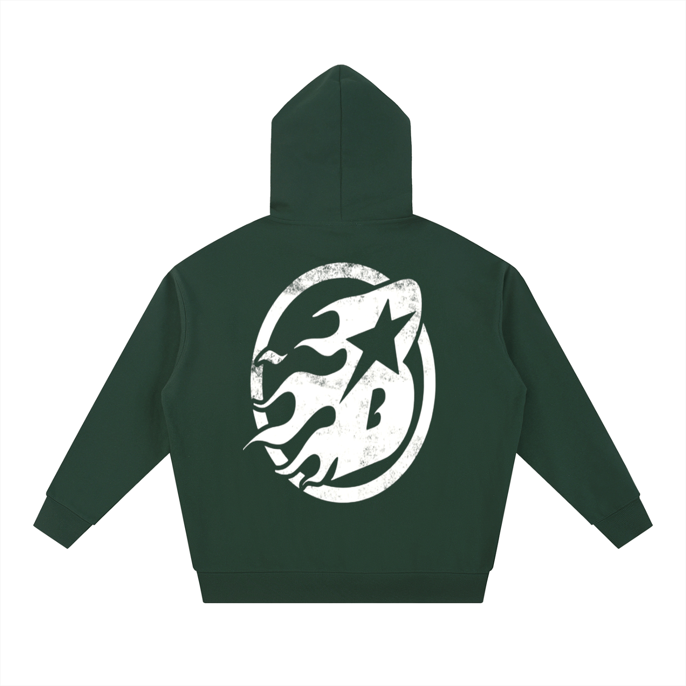 BEESMOOVE White Hotwire Heavyweight Hoodie - Beesmoove