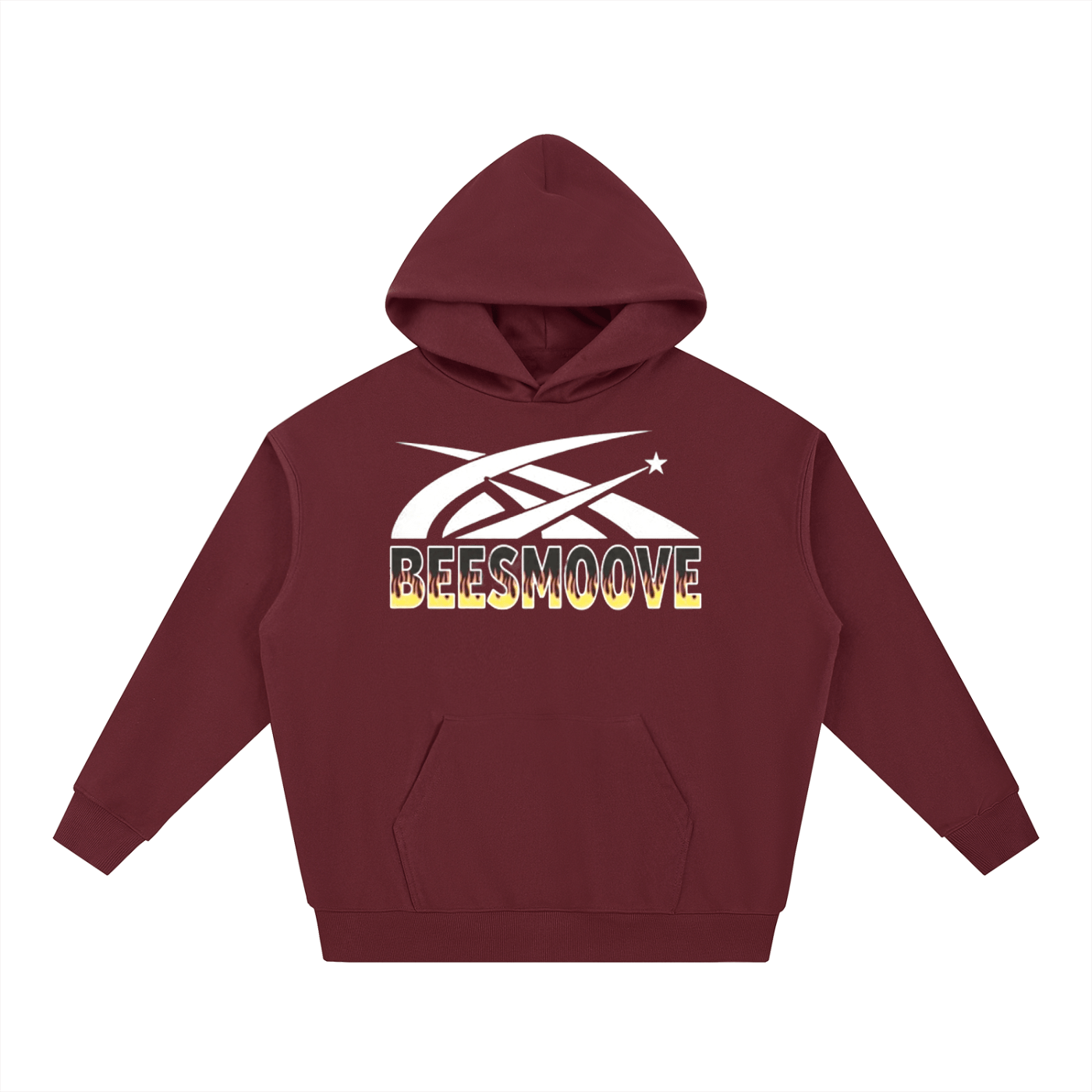 BEESMOOVE White Hotwire Heavyweight Hoodie - Beesmoove
