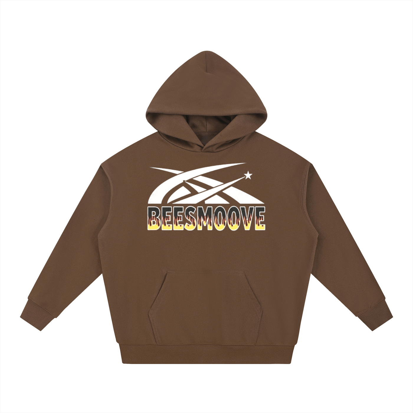 BEESMOOVE White Hotwire Heavyweight Hoodie - Beesmoove
