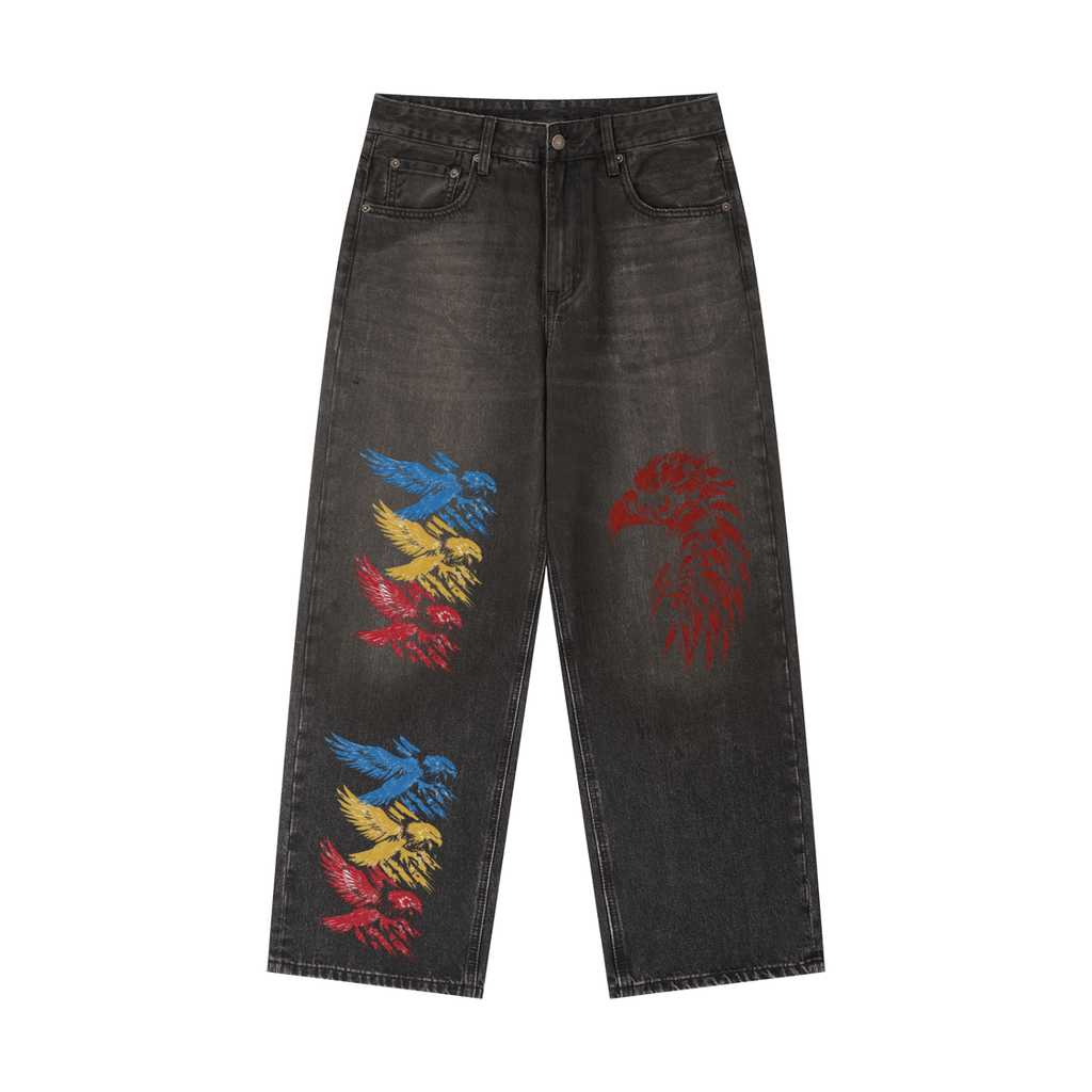 BEESMOOVE “Windy City Reign” Denim Jeans - Beesmoove