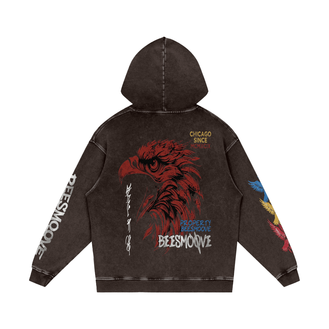 BEESMOOVE “Windy City Reign” Hoodie - Beesmoove