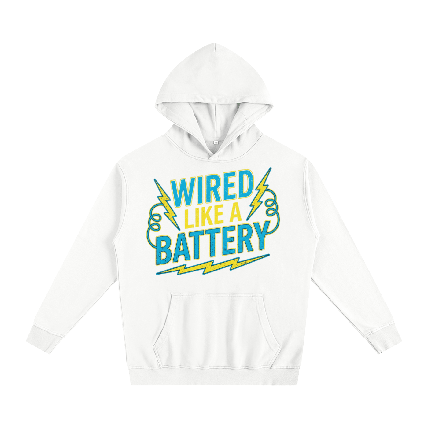BEESMOOVE Wired Like a Battery Hoodie - Beesmoove