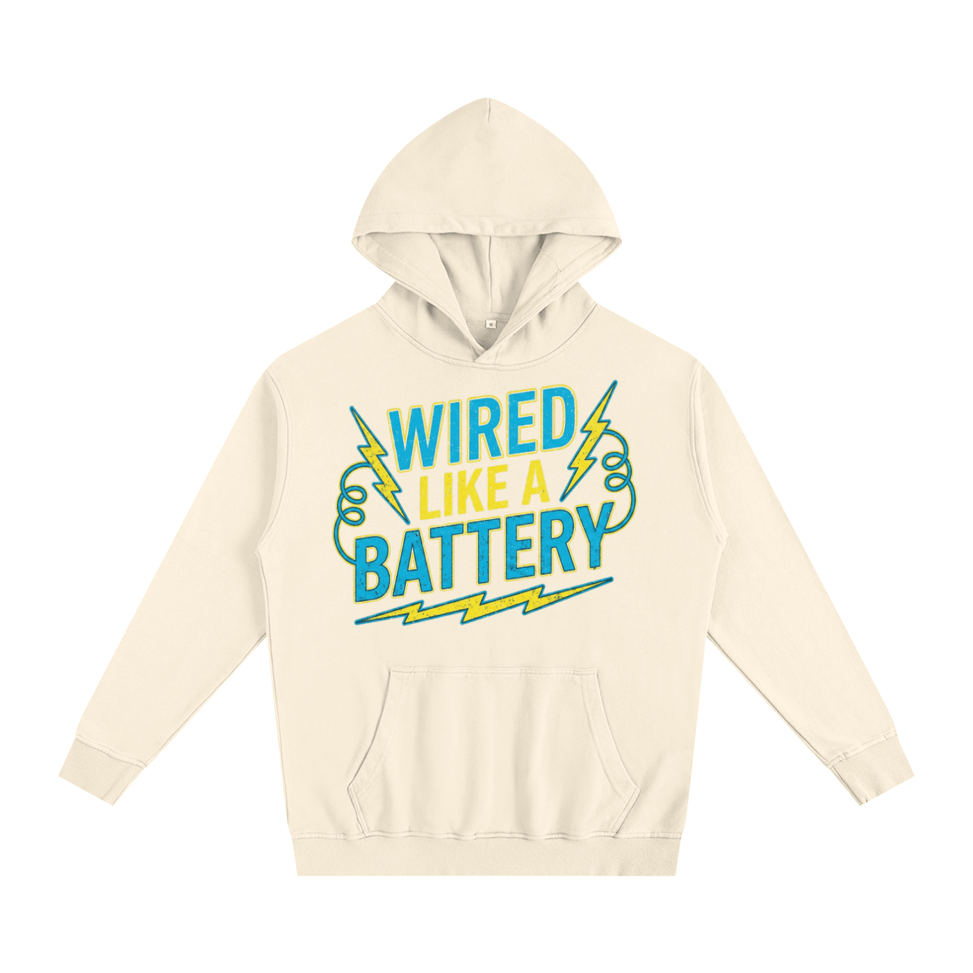 BEESMOOVE Wired Like a Battery Hoodie - Beesmoove