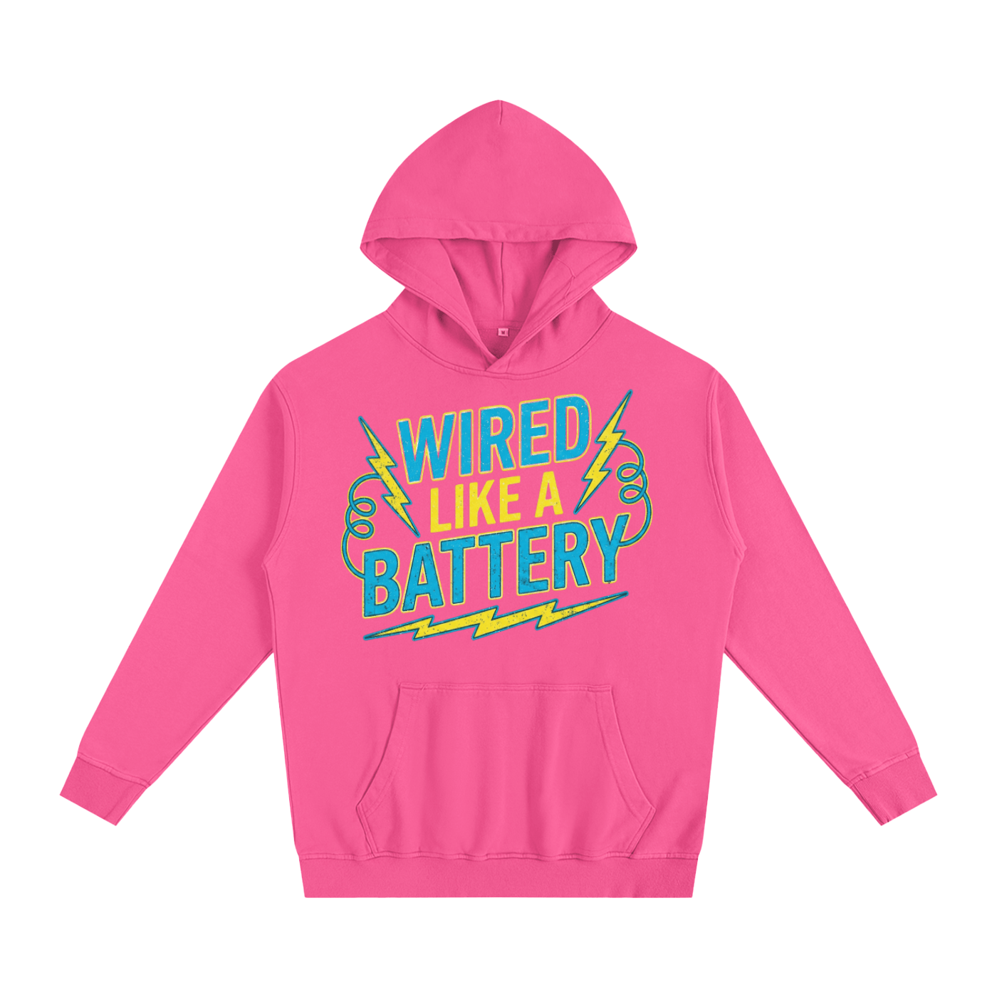 BEESMOOVE Wired Like a Battery Hoodie - Beesmoove
