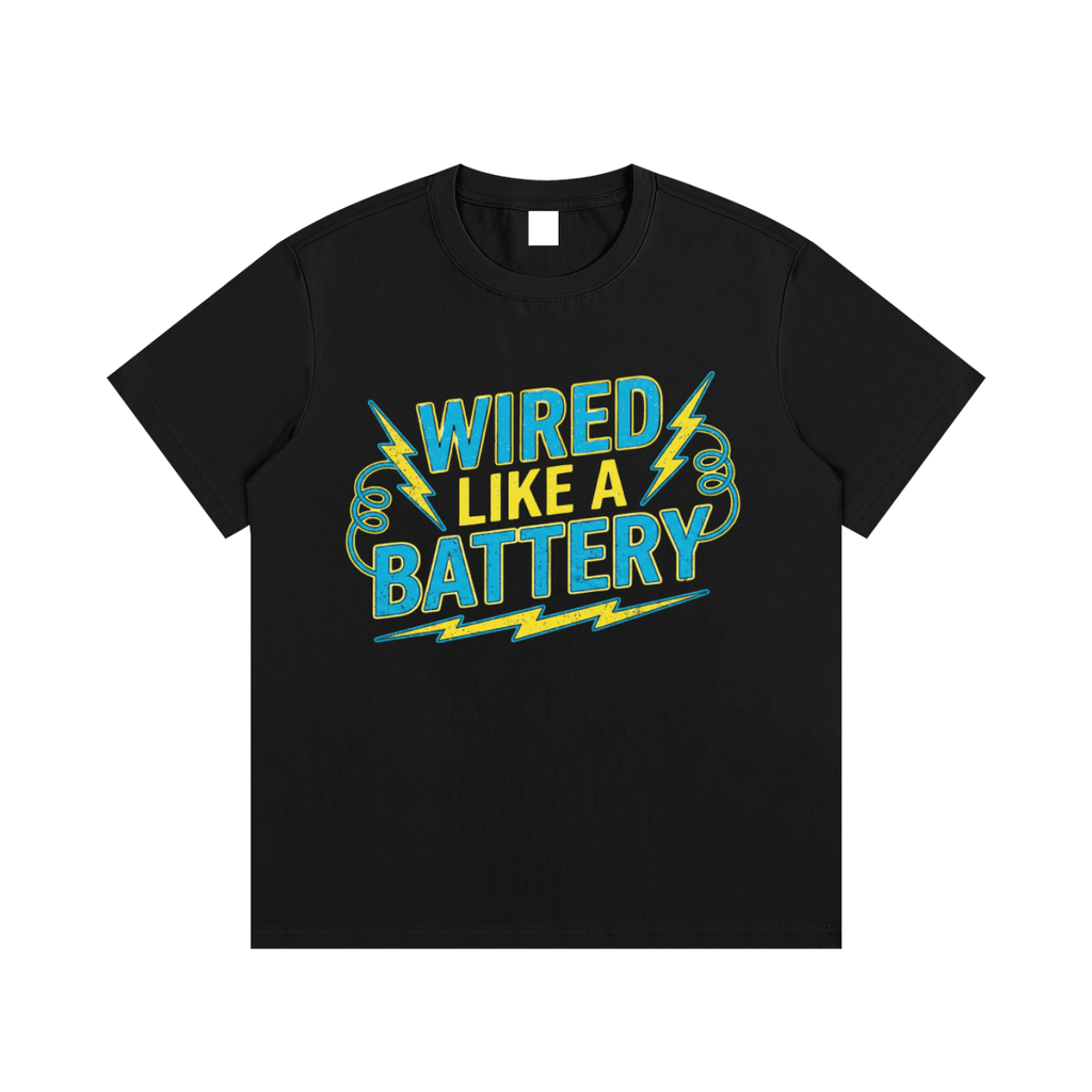 BEESMOOVE Wired Like a Battery T-Shirt - Beesmoove
