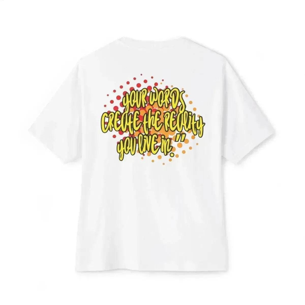 Beesmoove words are spells magazine Oversized Boxy Tee - Beesmoove 