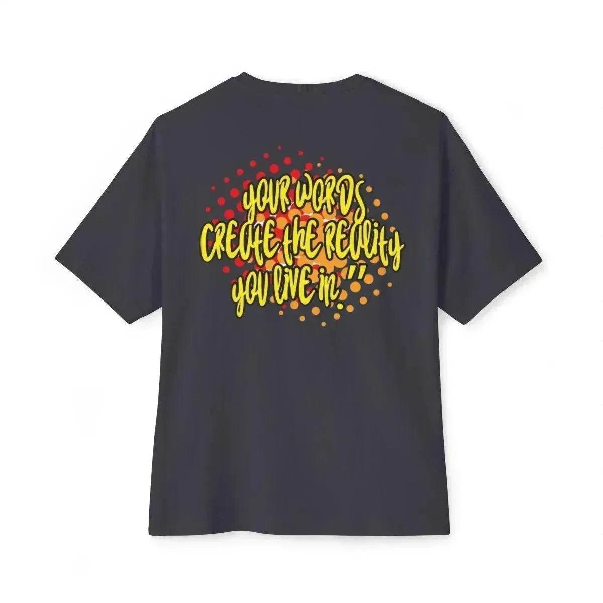 Beesmoove words are spells magazine Oversized Boxy Tee - Beesmoove 
