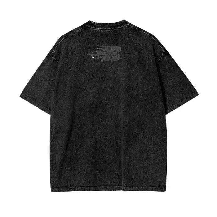 Beesmoove World Tour Oversize Snow Washed T-Shirt - Beesmoove 