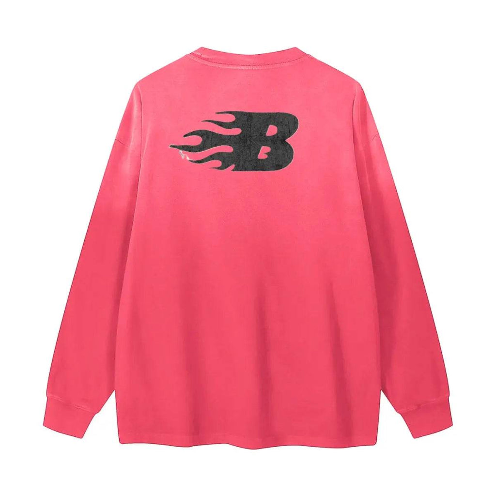 Beesmoove World Tour Vintage Long Sleeve Tee - Beesmoove