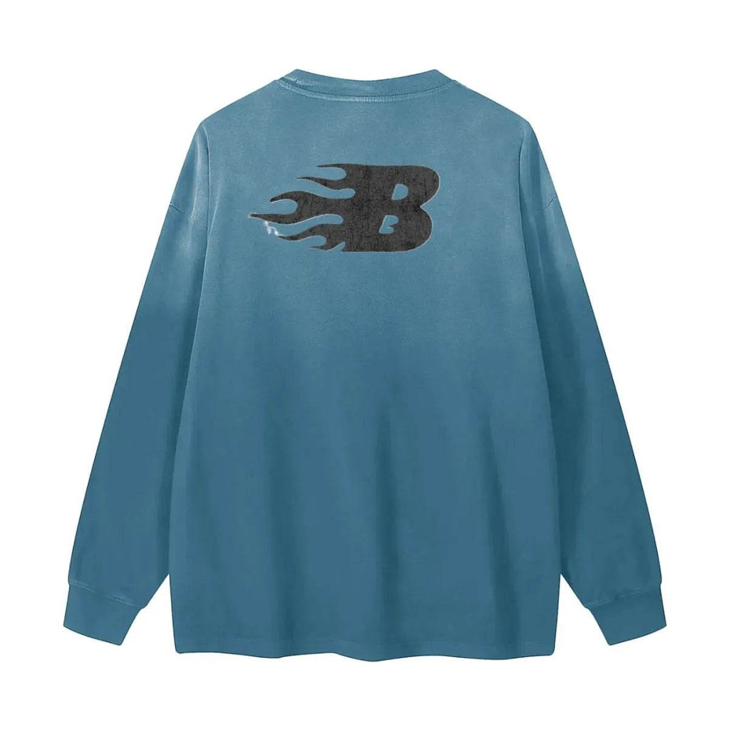 Beesmoove World Tour Vintage Long Sleeve Tee - Beesmoove