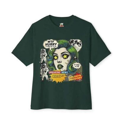 Beesmoove W.T.F it was a lie Oversized Boxy Tee - Beesmoove 