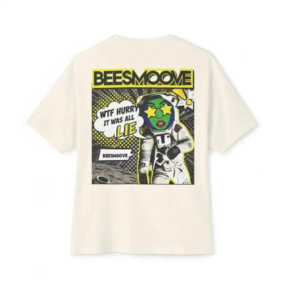 Beesmoove W.T.F it was a lie Oversized Boxy Tee - Beesmoove 
