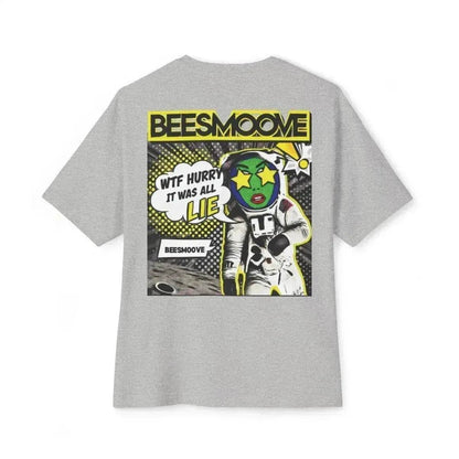Beesmoove W.T.F it was a lie Oversized Boxy Tee - Beesmoove 