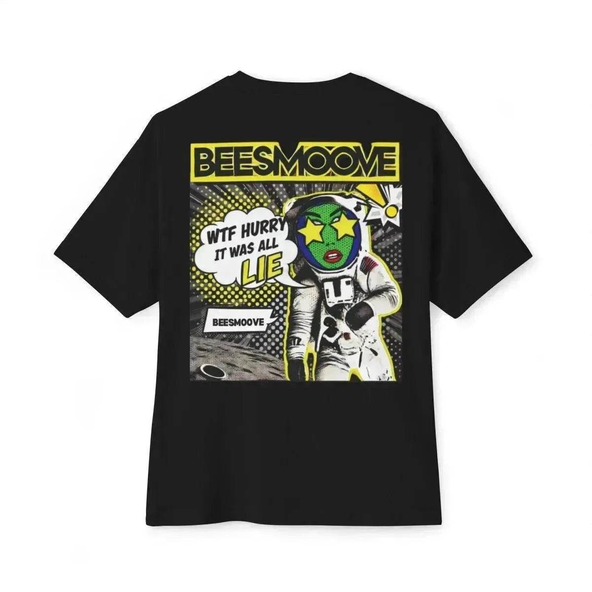 Beesmoove W.T.F it was a lie Oversized Boxy Tee - Beesmoove 